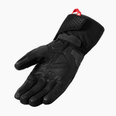 Guanti Livengood 2 GTX, guanti moto impermeabili con isolamento PrimaLoft. Colore nero. Di REV'IT!.